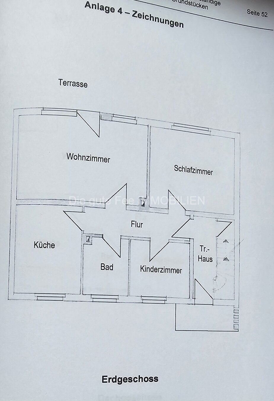 Zimmeraufteilung EG Zimmeraufteilung EG