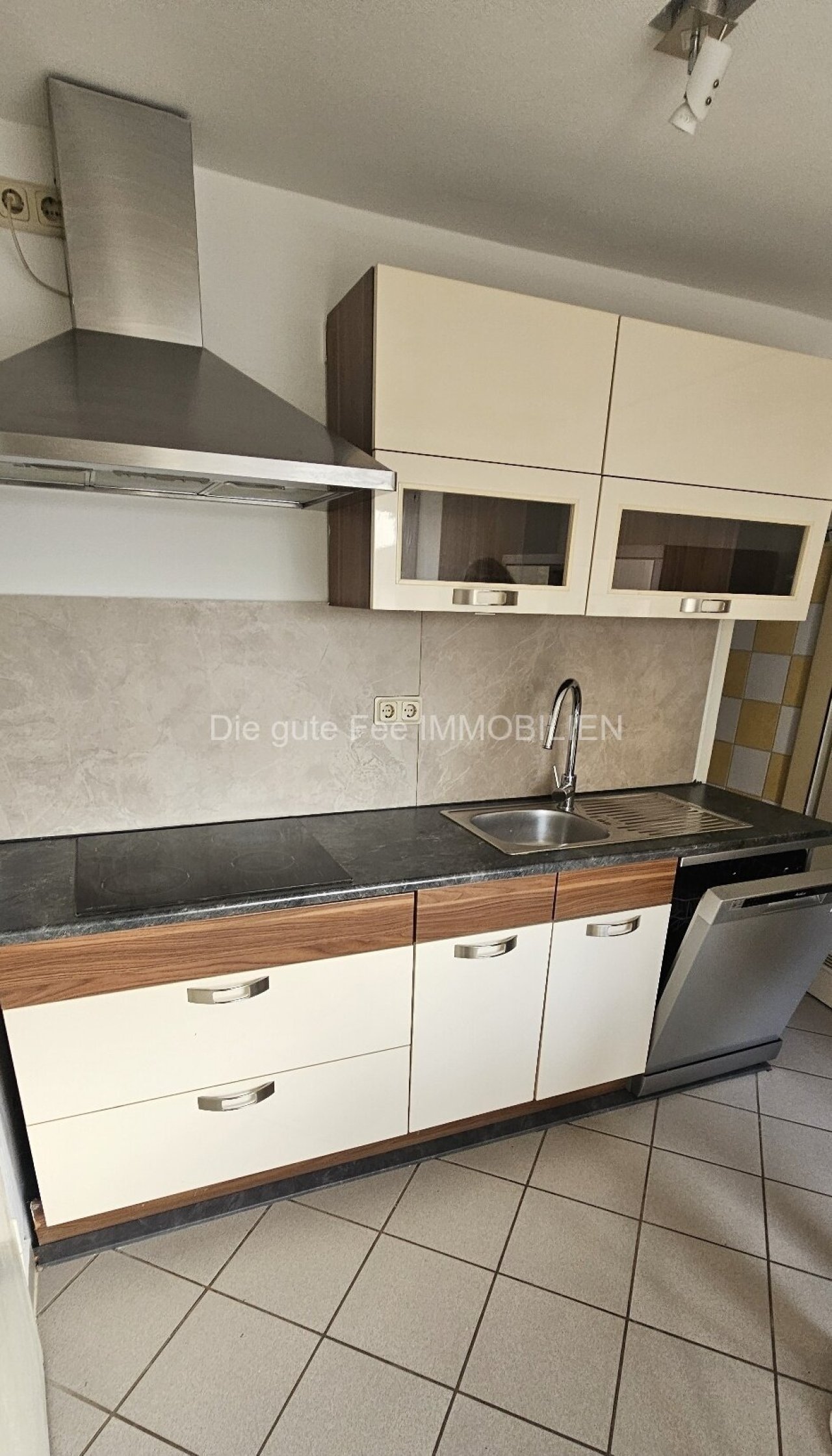 Einbauküche mit neuer Spülmaschine