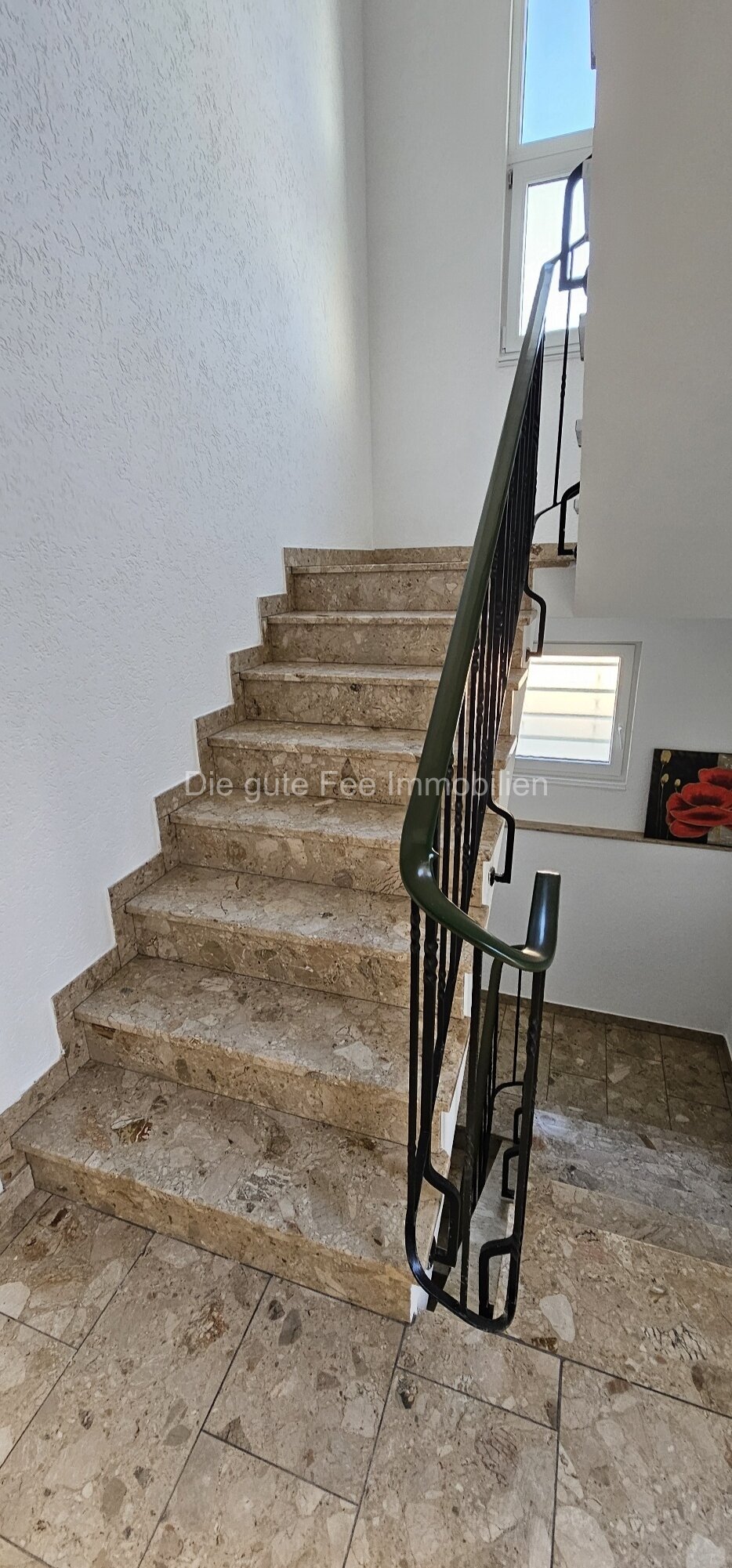 Treppe zur 1.Etage